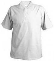 Bavlnená biela polokošeľa 180g